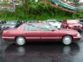 1997 Dark Cherry Red Metallic Cadillac DeVille Sedan  photo #13