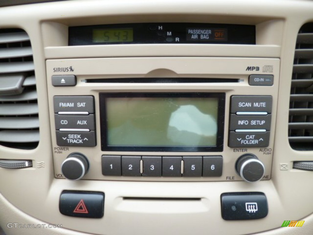2009 Kia Rio LX Sedan Audio System Photos