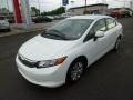 Taffeta White - Civic LX Sedan Photo No. 3