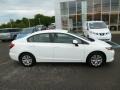 Taffeta White - Civic LX Sedan Photo No. 12