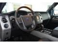 Charcoal Black/Caramel 2007 Ford Expedition EL Limited 4x4 Dashboard