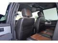 2007 Ford Expedition Charcoal Black/Caramel Interior Rear Seat Photo