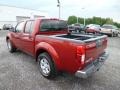 2013 Lava Red Nissan Frontier SV V6 Crew Cab 4x4  photo #5