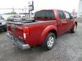 2013 Lava Red Nissan Frontier SV V6 Crew Cab 4x4  photo #7