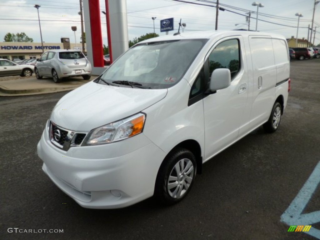 Fresh Powder White 2013 Nissan NV200 SV Exterior Photo #81459370