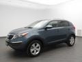 Twilight Blue 2012 Kia Sportage LX Exterior