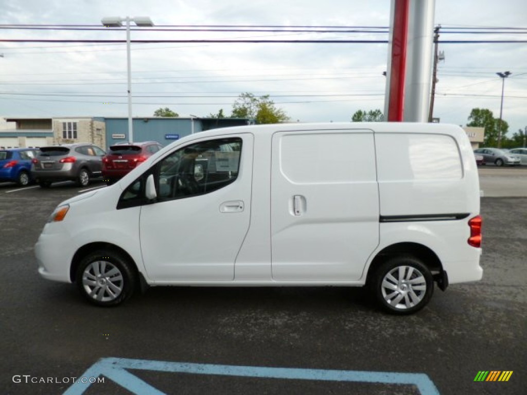 Fresh Powder White 2013 Nissan NV200 SV Exterior Photo #81459390