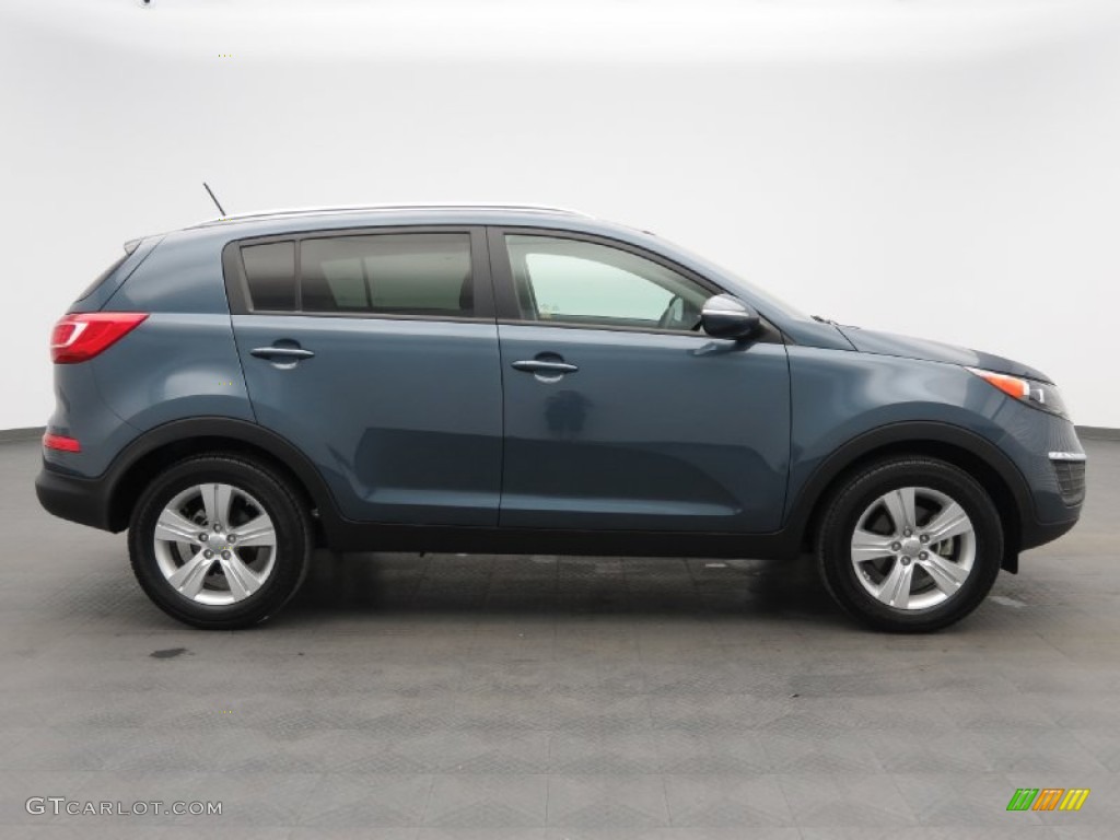 Twilight Blue 2012 Kia Sportage LX Exterior Photo #81459447