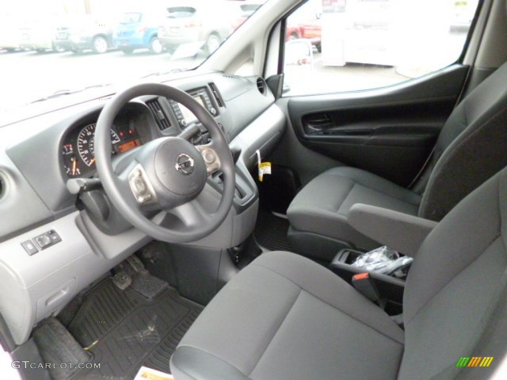 Gray Interior 2013 Nissan NV200 SV Photo #81459642