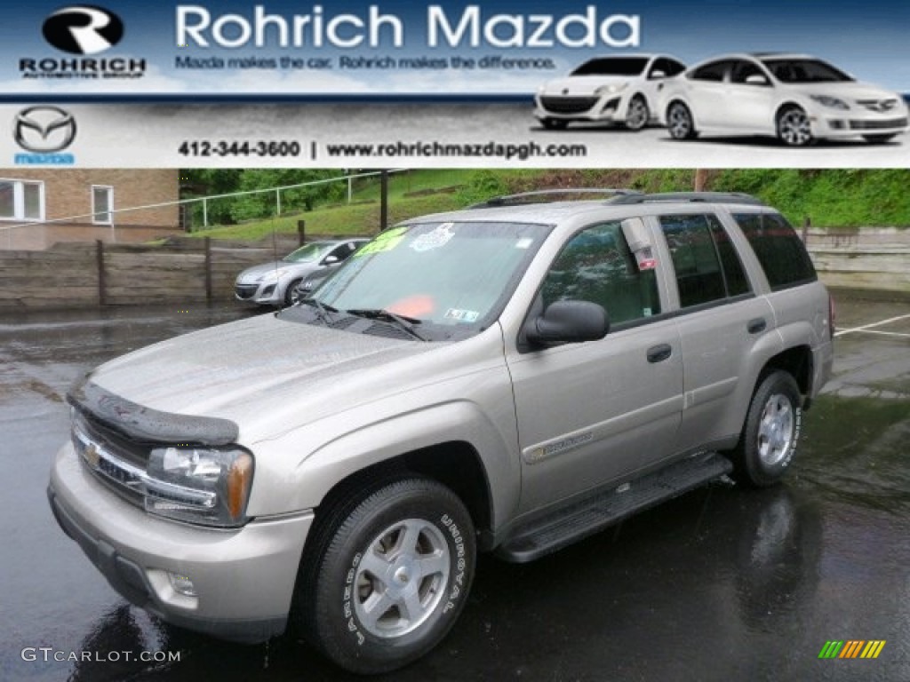 2003 TrailBlazer LT 4x4 - Light Pewter Metallic / Medium Pewter photo #1