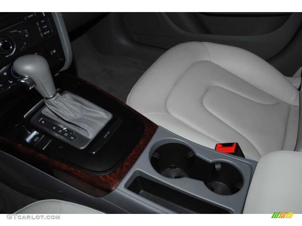 2010 A4 2.0T quattro Sedan - Aruba Blue Pearl Effect / Light Gray photo #15