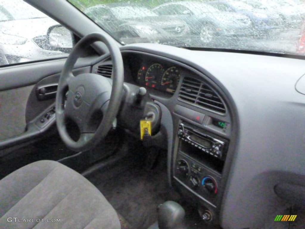 2003 Elantra GLS Sedan - Silver Pewter / Gray photo #7