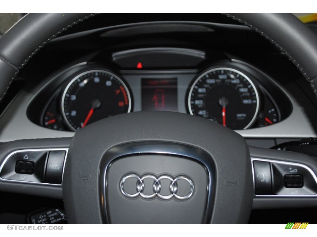 2010 A4 2.0T quattro Sedan - Aruba Blue Pearl Effect / Light Gray photo #25