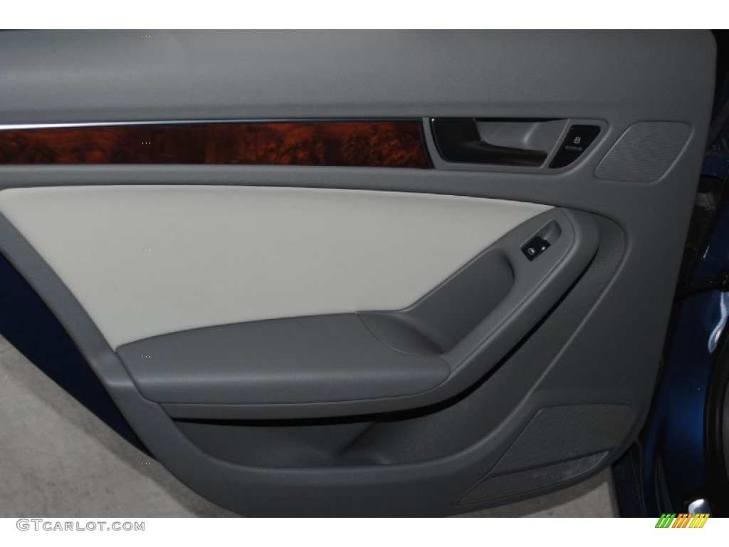2010 A4 2.0T quattro Sedan - Aruba Blue Pearl Effect / Light Gray photo #26
