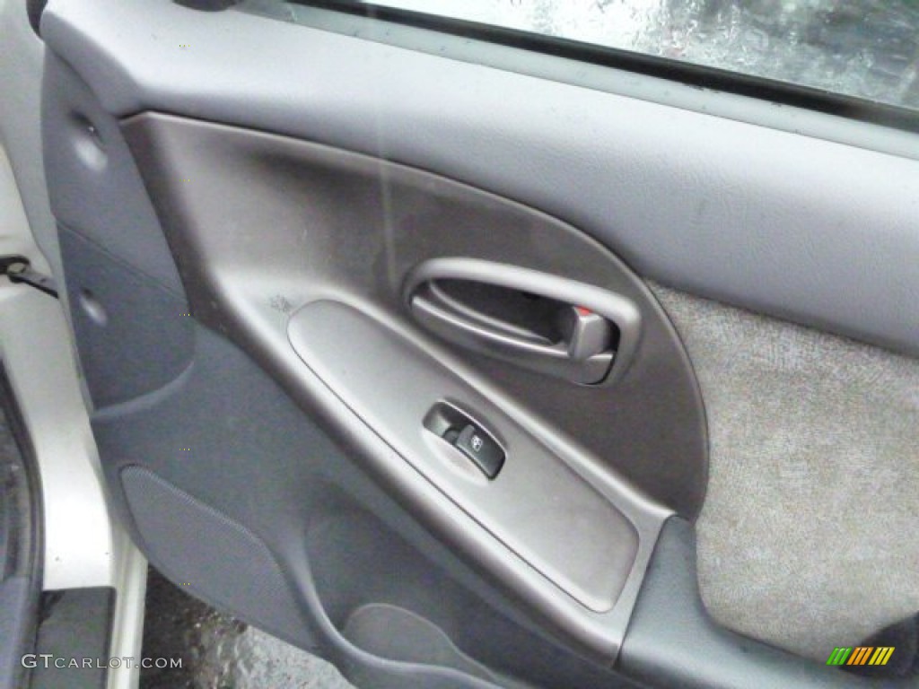 2003 Elantra GLS Sedan - Silver Pewter / Gray photo #14