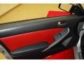 Red 2011 Nissan Altima 3.5 SR Coupe Door Panel