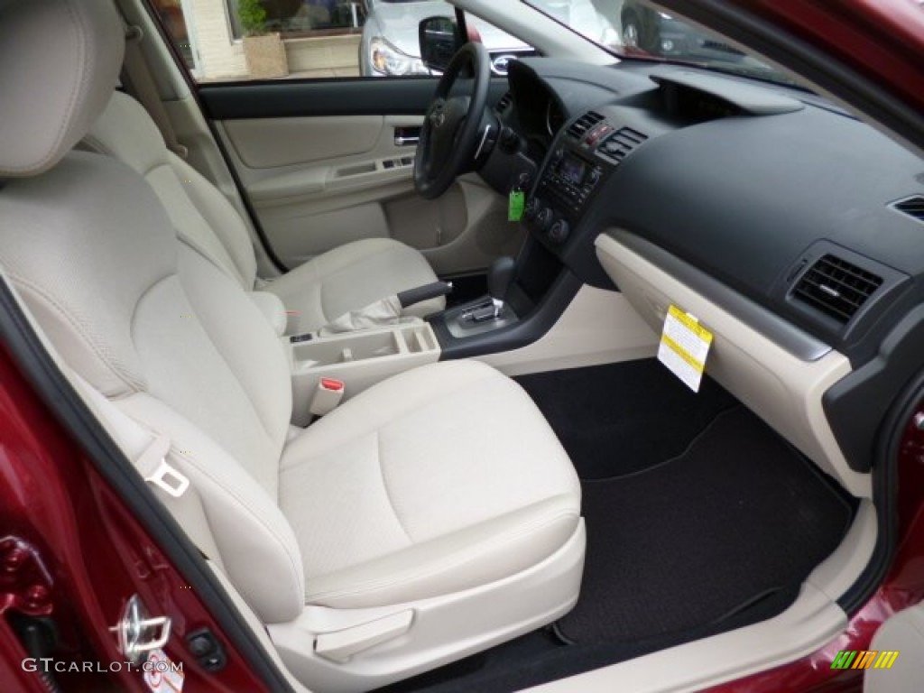2013 XV Crosstrek 2.0 Premium - Venetian Red Pearl / Ivory photo #10