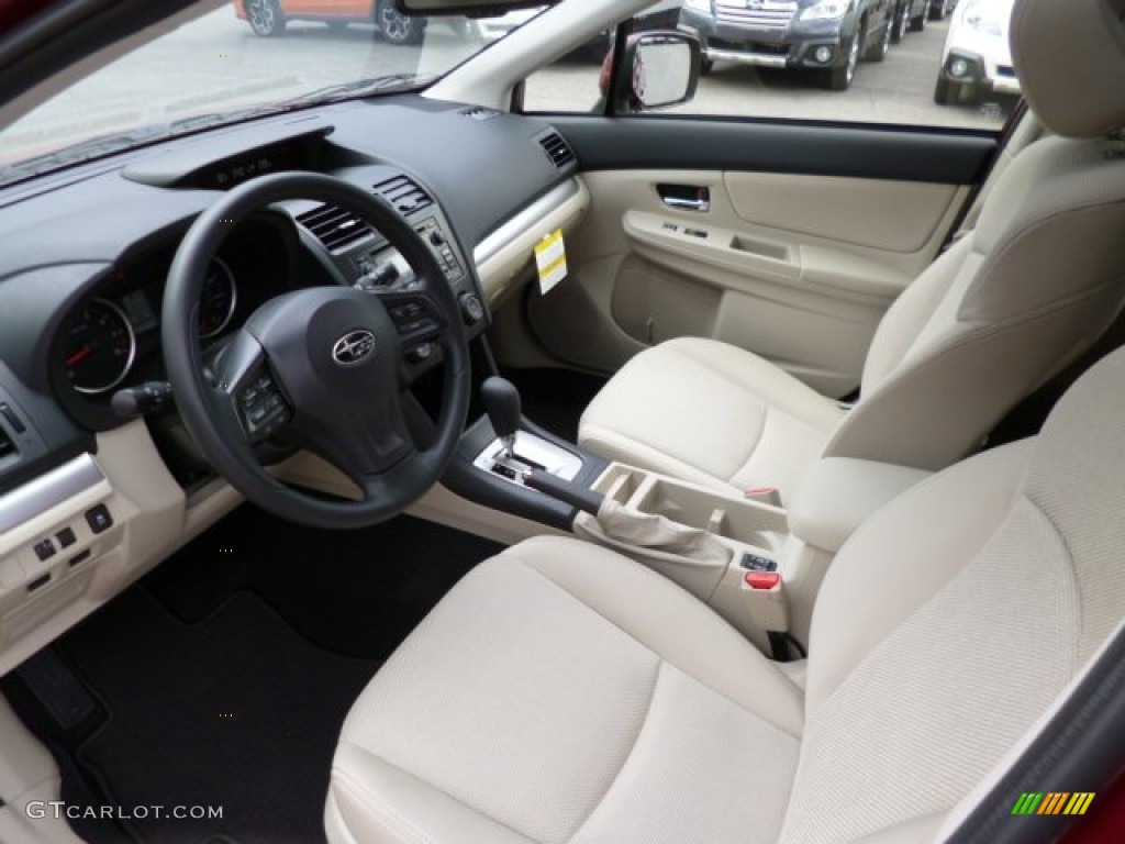 2013 XV Crosstrek 2.0 Premium - Venetian Red Pearl / Ivory photo #17