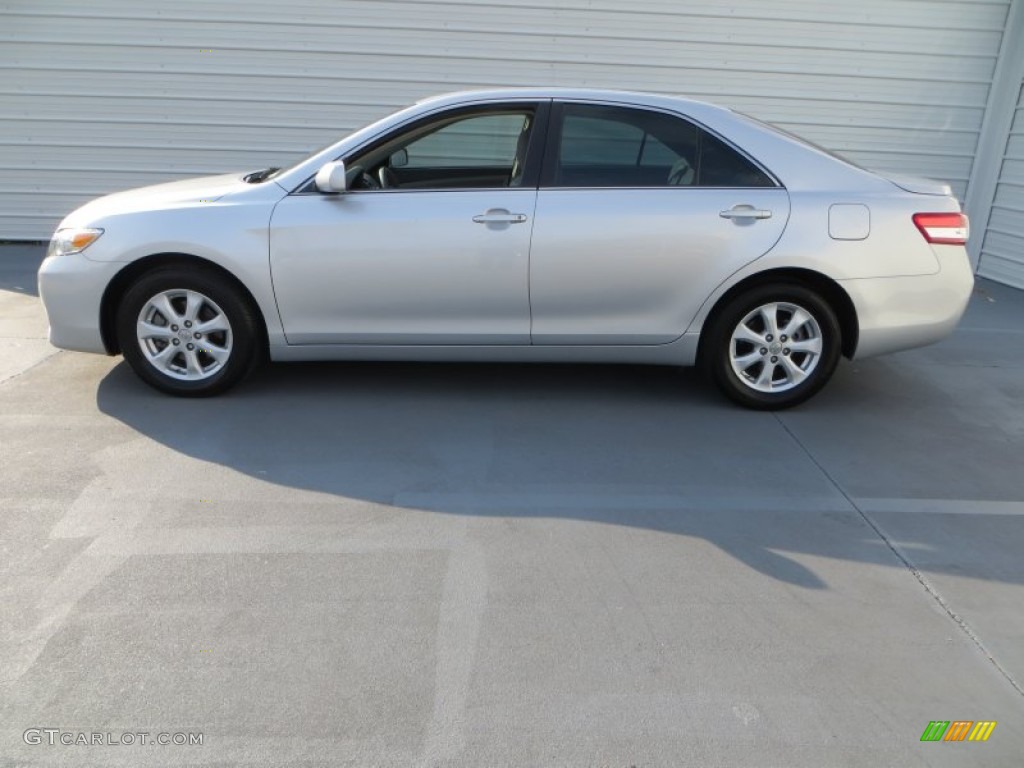 2011 Camry LE - Classic Silver Metallic / Ash photo #6