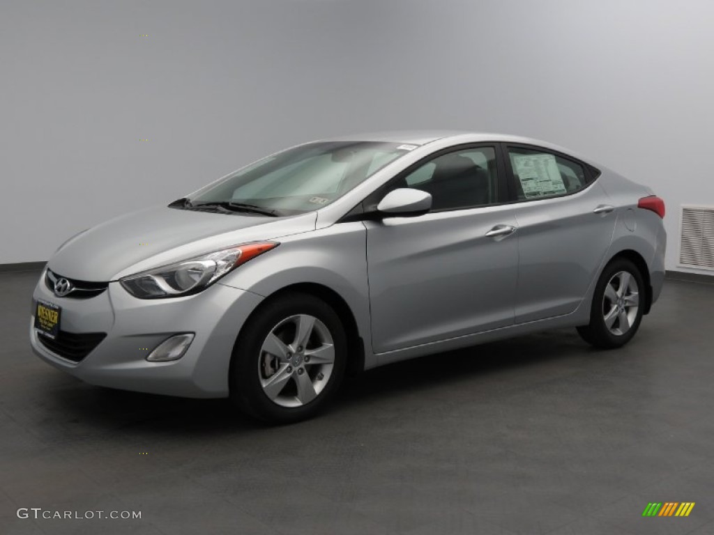 2013 Elantra GLS - Silver / Gray photo #1