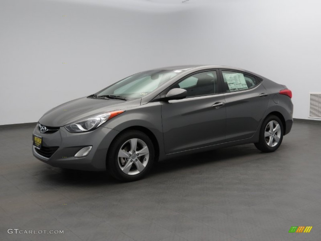 Harbor Gray Metallic Hyundai Elantra