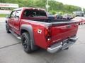 2006 Cherry Red Metallic Chevrolet Colorado Z71 Crew Cab 4x4  photo #3