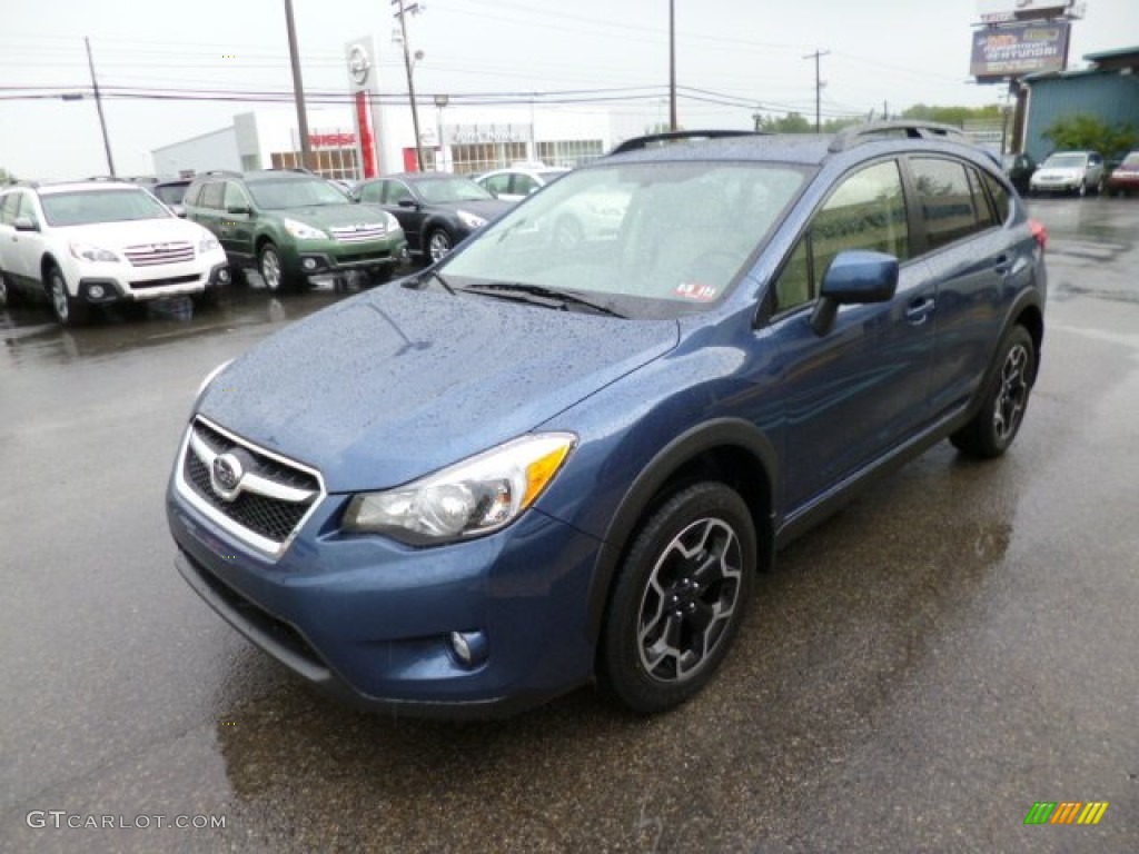 2013 XV Crosstrek 2.0 Limited - Marine Blue Pearl / Ivory photo #3