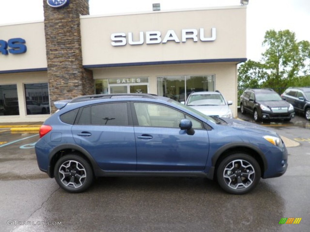 2013 XV Crosstrek 2.0 Limited - Marine Blue Pearl / Ivory photo #8