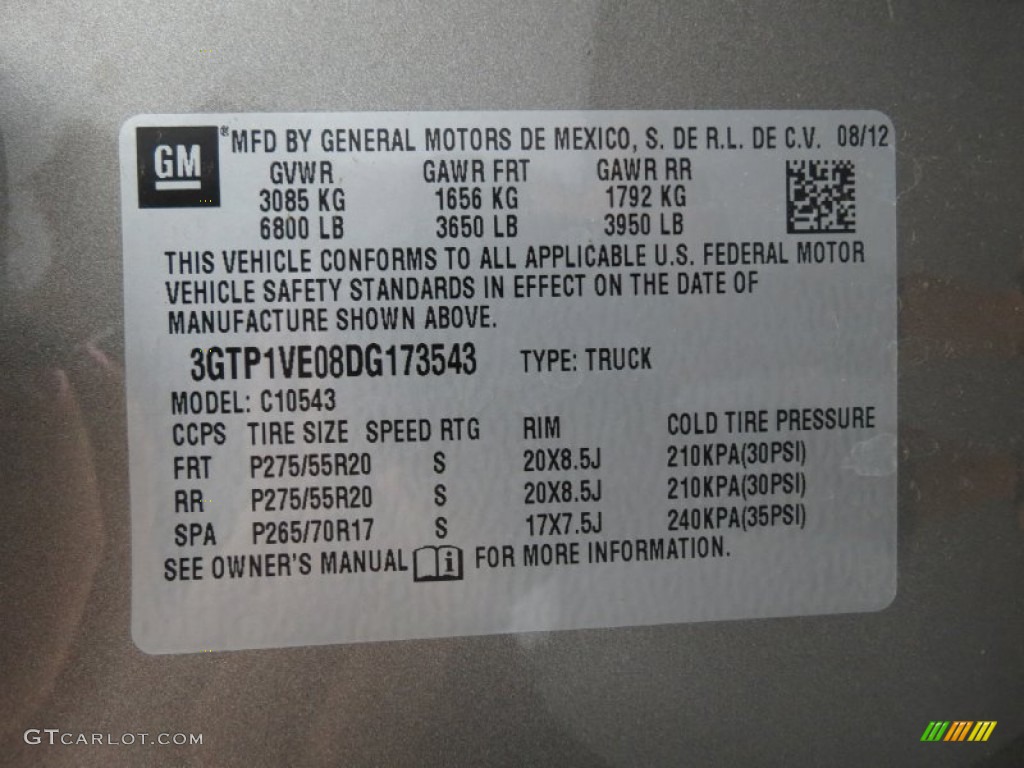 2013 Sierra 1500 SLE Crew Cab - Steel Gray Metallic / Ebony photo #6