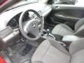 Ebony 2007 Chevrolet Cobalt LT Coupe Interior Color