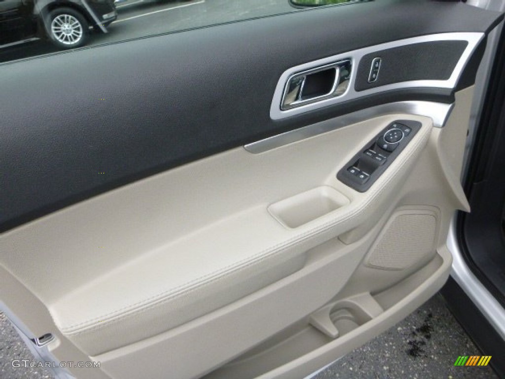 2011 Ford Explorer XLT 4WD Medium Light Stone Door Panel Photo #81464058