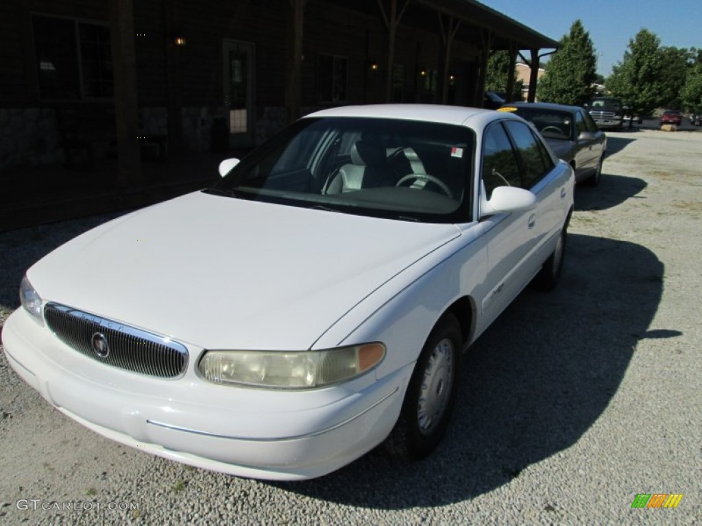 2000 Century Limited - Bright White / Medium Gray photo #2
