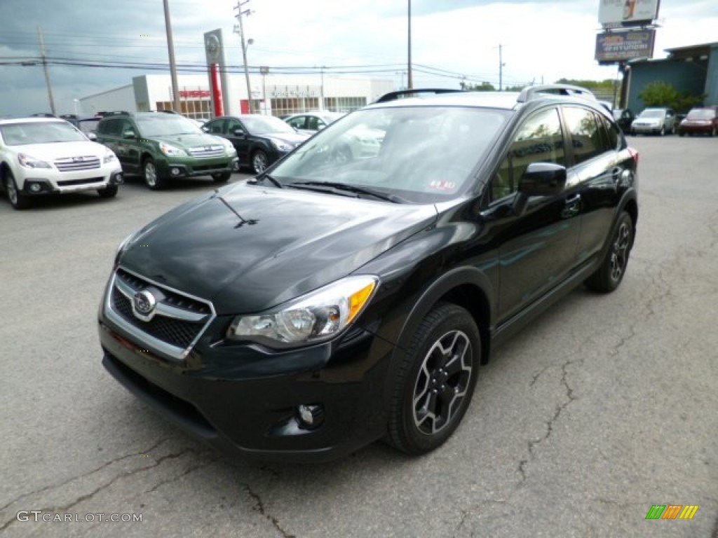 Crystal Black Silica 2013 Subaru XV Crosstrek 2.0 Limited Exterior Photo #81464640