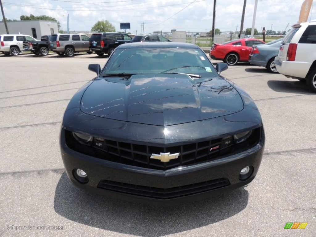 2011 Camaro LT/RS Coupe - Black / Black photo #2