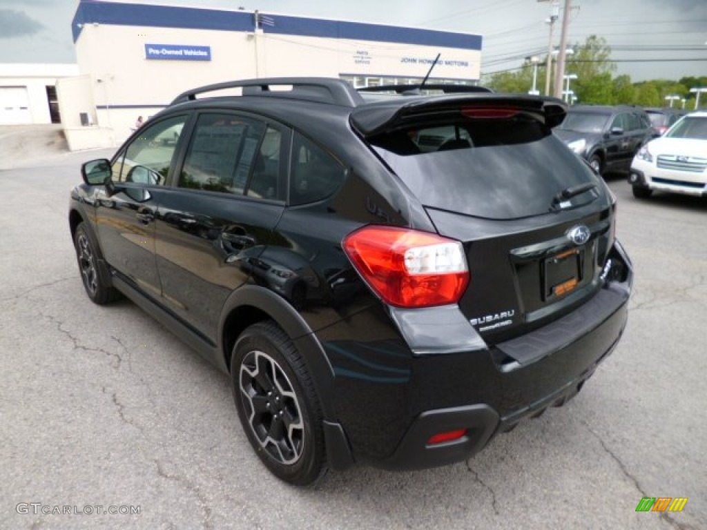 2013 XV Crosstrek 2.0 Limited - Crystal Black Silica / Ivory photo #5