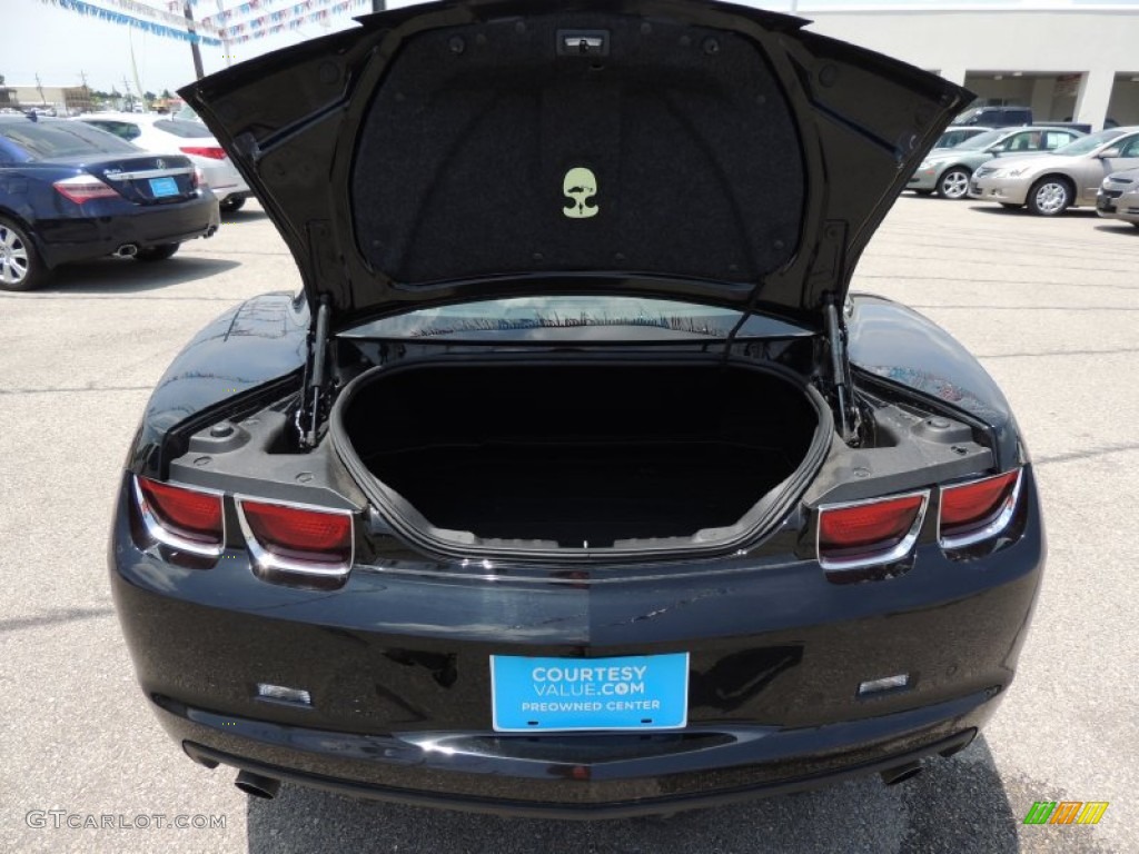 2011 Camaro LT/RS Coupe - Black / Black photo #4