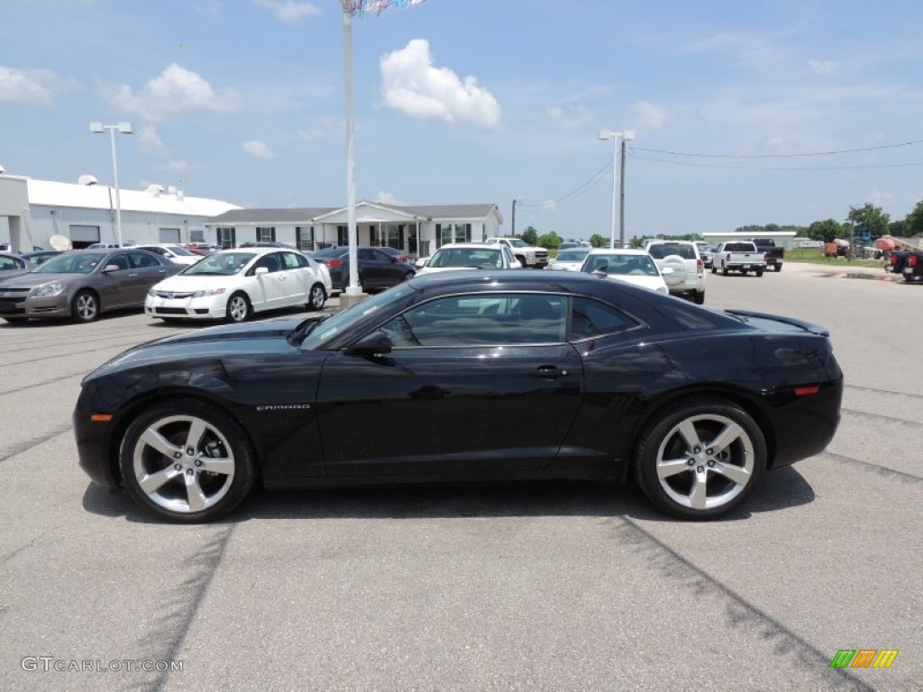 2011 Camaro LT/RS Coupe - Black / Black photo #5