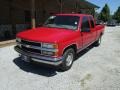 1997 Victory Red Chevrolet C/K C1500 Extended Cab  photo #2