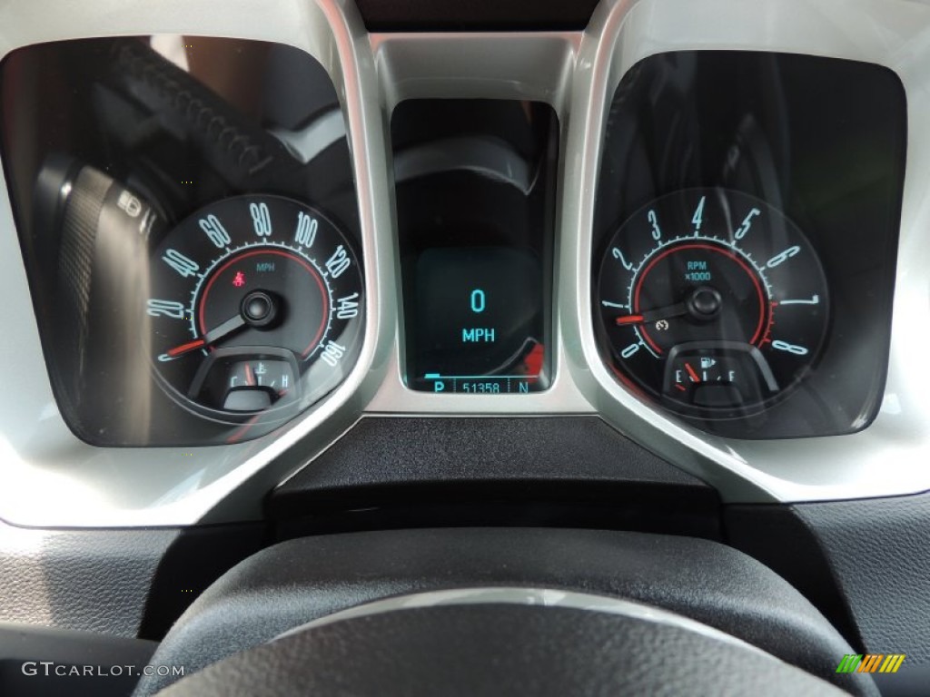 2011 Camaro LT/RS Coupe - Black / Black photo #14