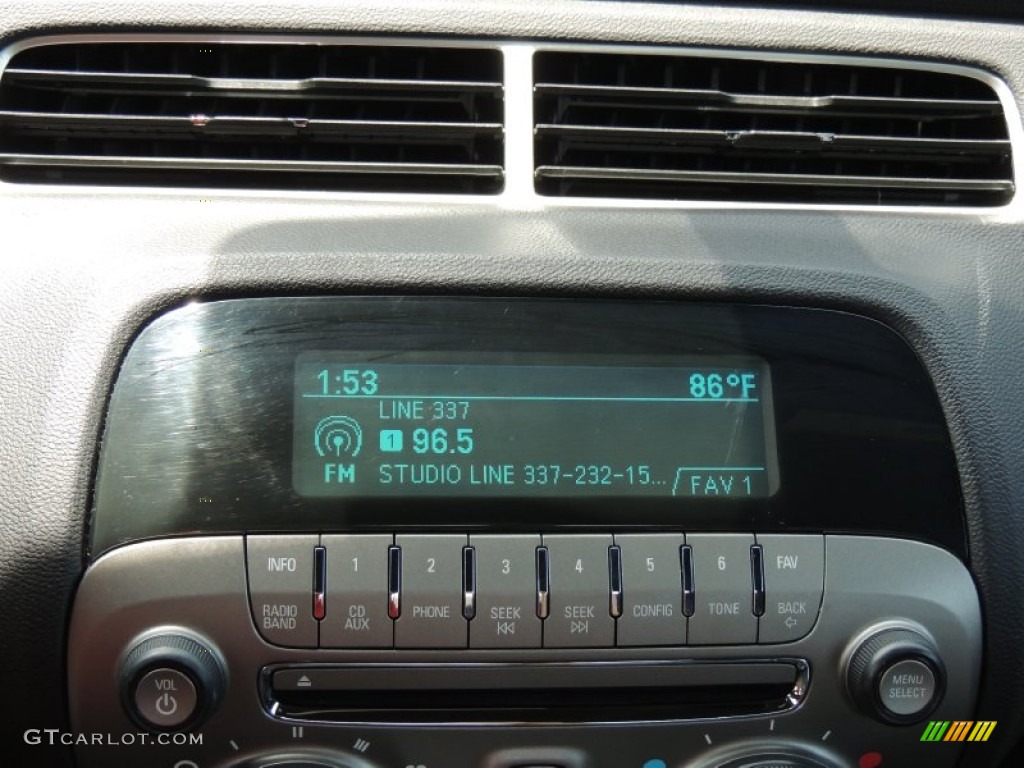 2011 Camaro LT/RS Coupe - Black / Black photo #17