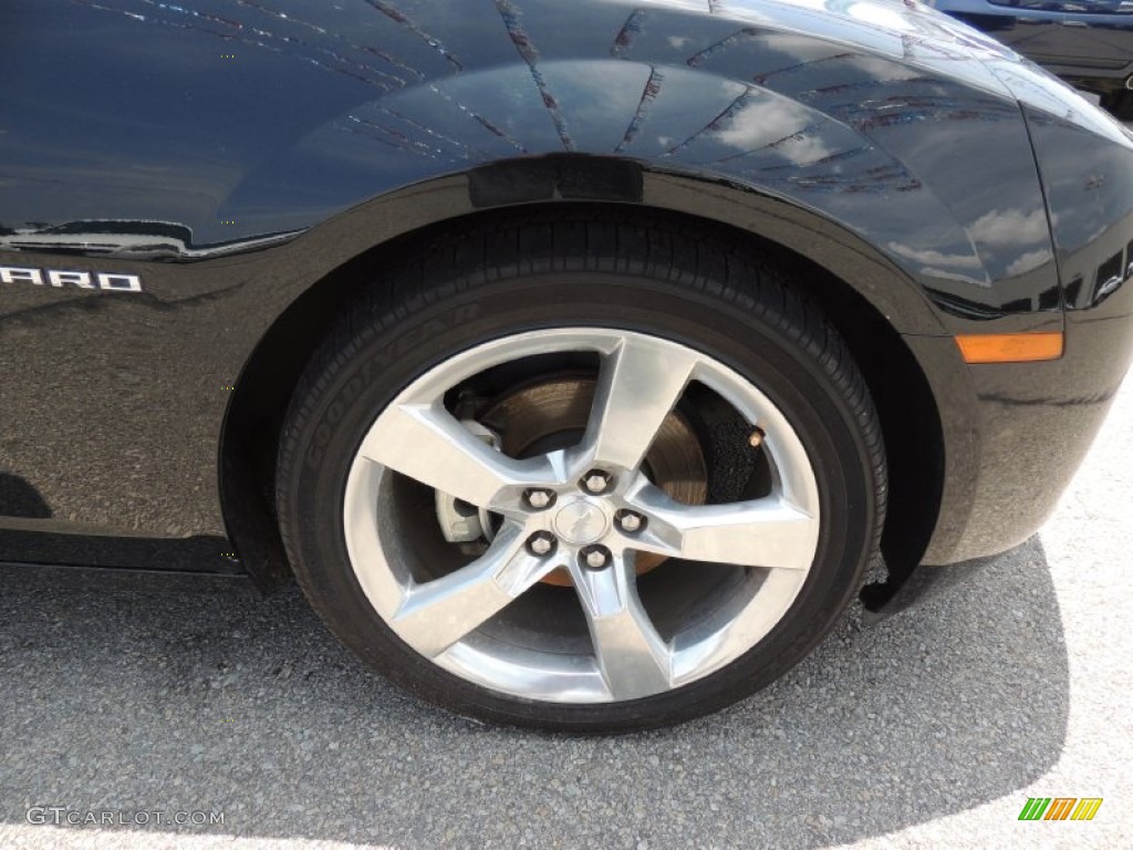 2011 Camaro LT/RS Coupe - Black / Black photo #22