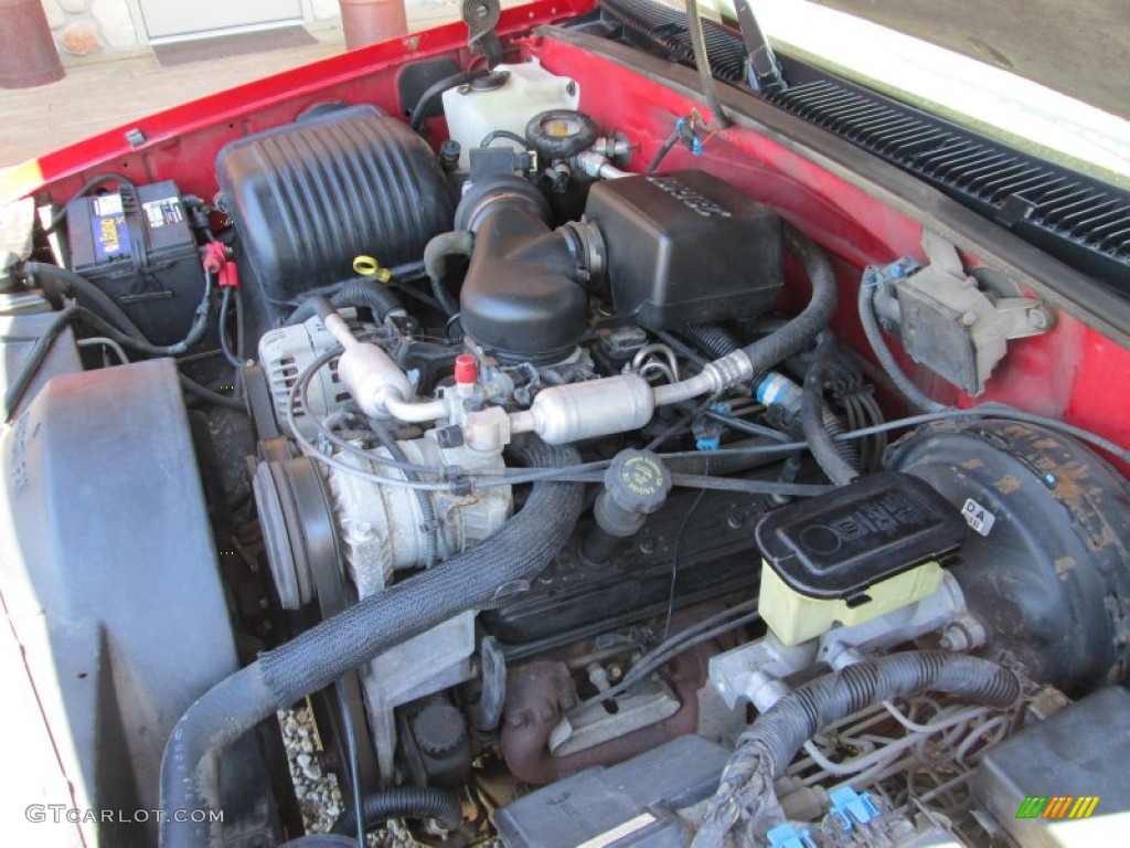1997 C/K C1500 Extended Cab - Victory Red / Medium Dark Pewter photo #18