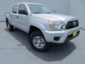 2013 Silver Streak Mica Toyota Tacoma SR5 Prerunner Double Cab  photo #2