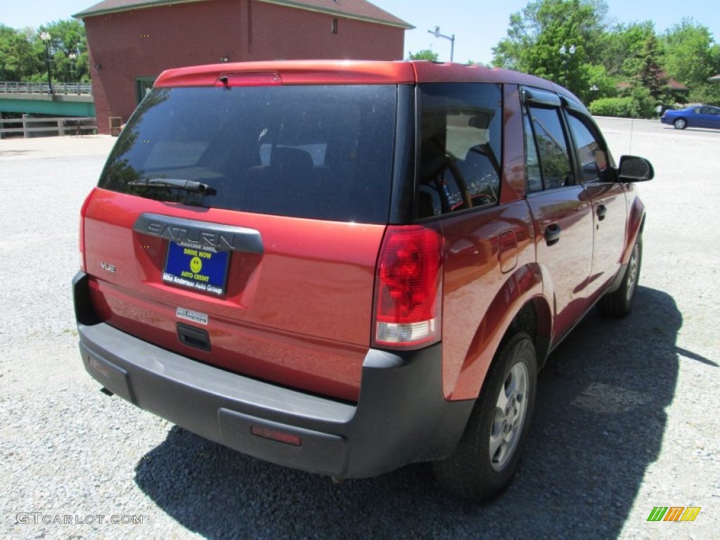 2002 VUE  - Orange / Light Tan photo #5