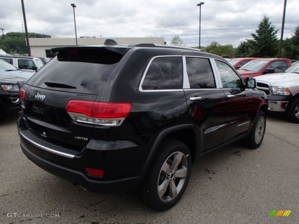2014 Grand Cherokee Limited 4x4 - Black Forest Green Pearl / New Zealand Black/Light Frost photo #6