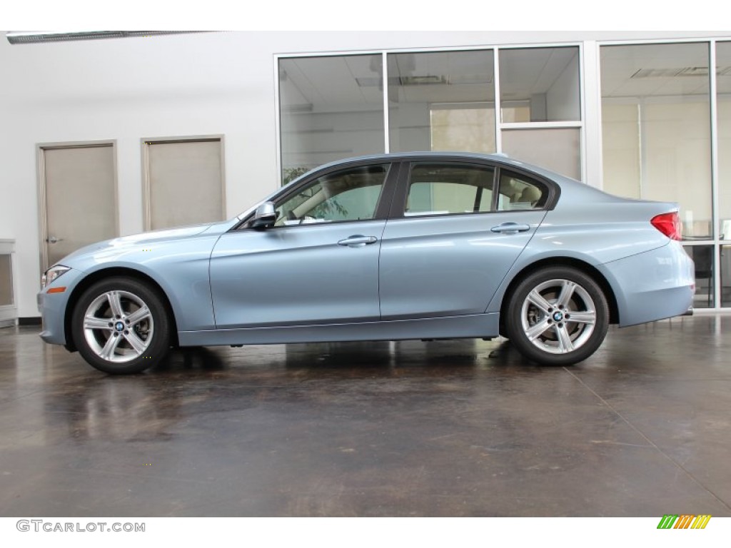 2013 3 Series 328i Sedan - Liquid Blue Metallic / Venetian Beige photo #6