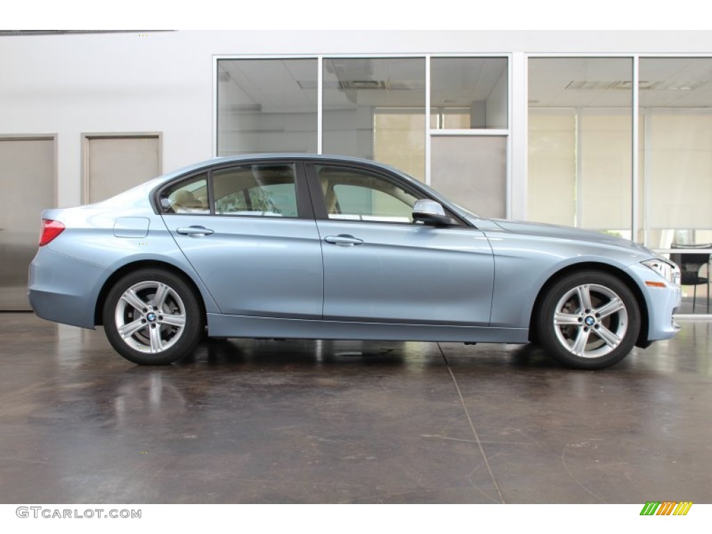 2013 3 Series 328i Sedan - Liquid Blue Metallic / Venetian Beige photo #7