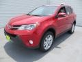 2013 Barcelona Red Metallic Toyota RAV4 Limited  photo #7