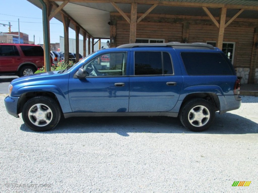 2006 TrailBlazer EXT LS - Superior Blue Metallic / Light Gray photo #1