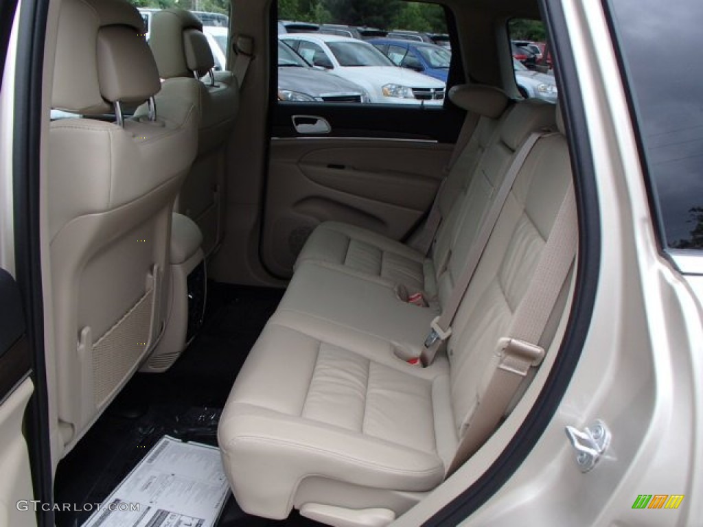 2014 Grand Cherokee Limited 4x4 - Cashmere Pearl / New Zealand Black/Light Frost photo #13